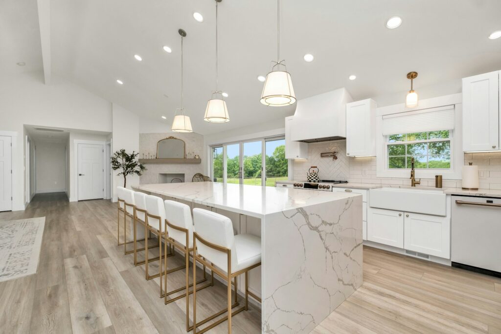 Sparkling clean kitchen