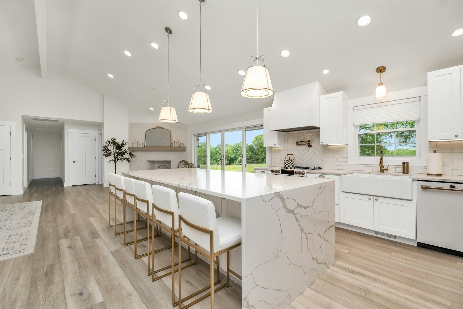 Sparkling clean modern kitchen